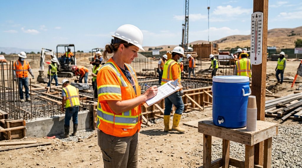 California workplace heat illness prevention planning